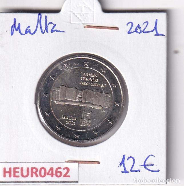 Monedas antiguas de Europa: HEUR0462 MONEDA MALTA 2 EUROS 2021 (Templo de Tarxien)