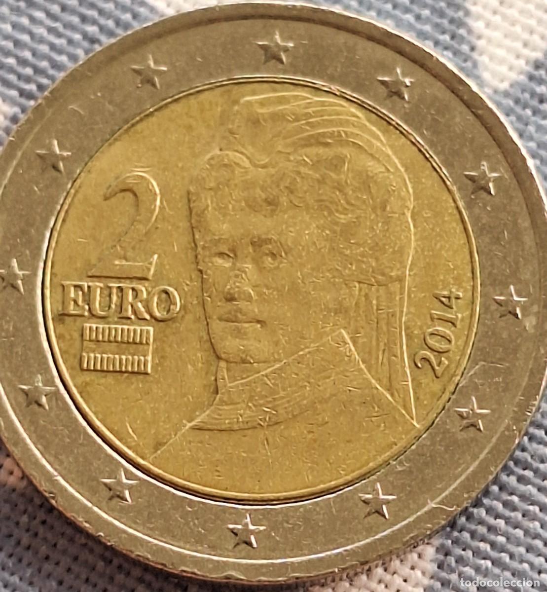 Monedas antiguas de Europa: 2 euros de Austria 2014 RARA