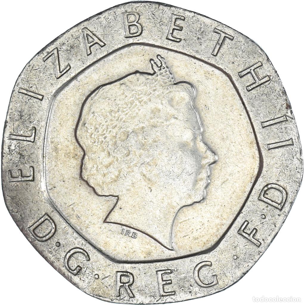 Monedas antiguas de Europa: [#1442823] Moneda, Gran Breta&ntilde;a, 20 Pence, 1999