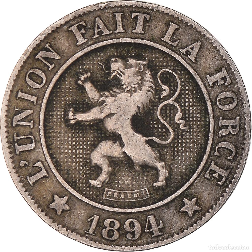 Monedas antiguas de Europa: [#1488325] Moneda, B&eacute;lgica, 10 Centimes, 1894