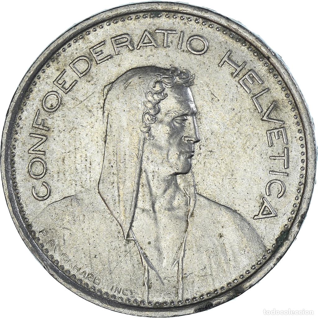 Monedas antiguas de Europa: [#1354099] Moneda, Suiza, 5 Francs, 1968