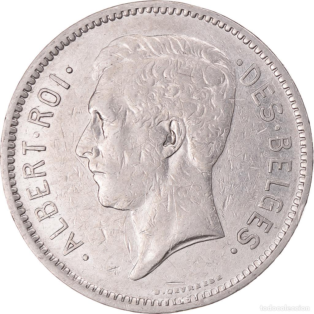 Monedas antiguas de Europa: [#1355116] Moneda, B&eacute;lgica, 5 Francs, 5 Frank, 1931