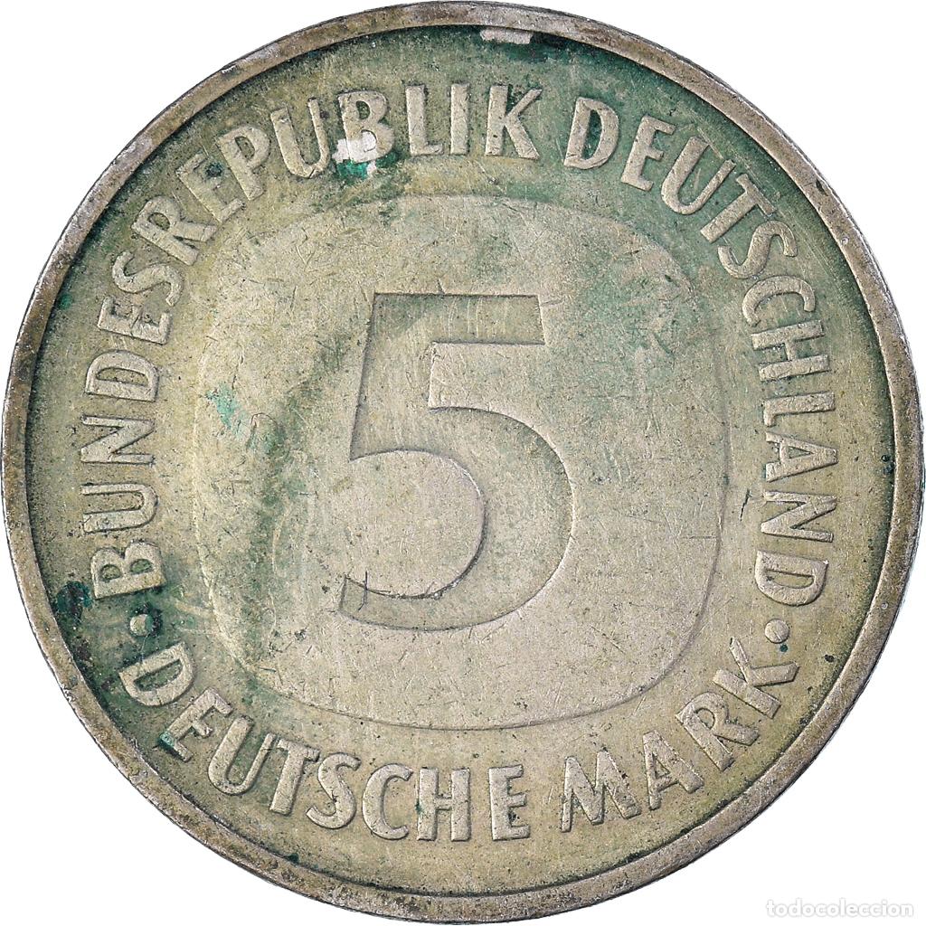Monedas antiguas de Europa: [#1016356] Moneda, ALEMANIA - REP&Uacute;BLICA FEDERAL, 5 Mark, 1975