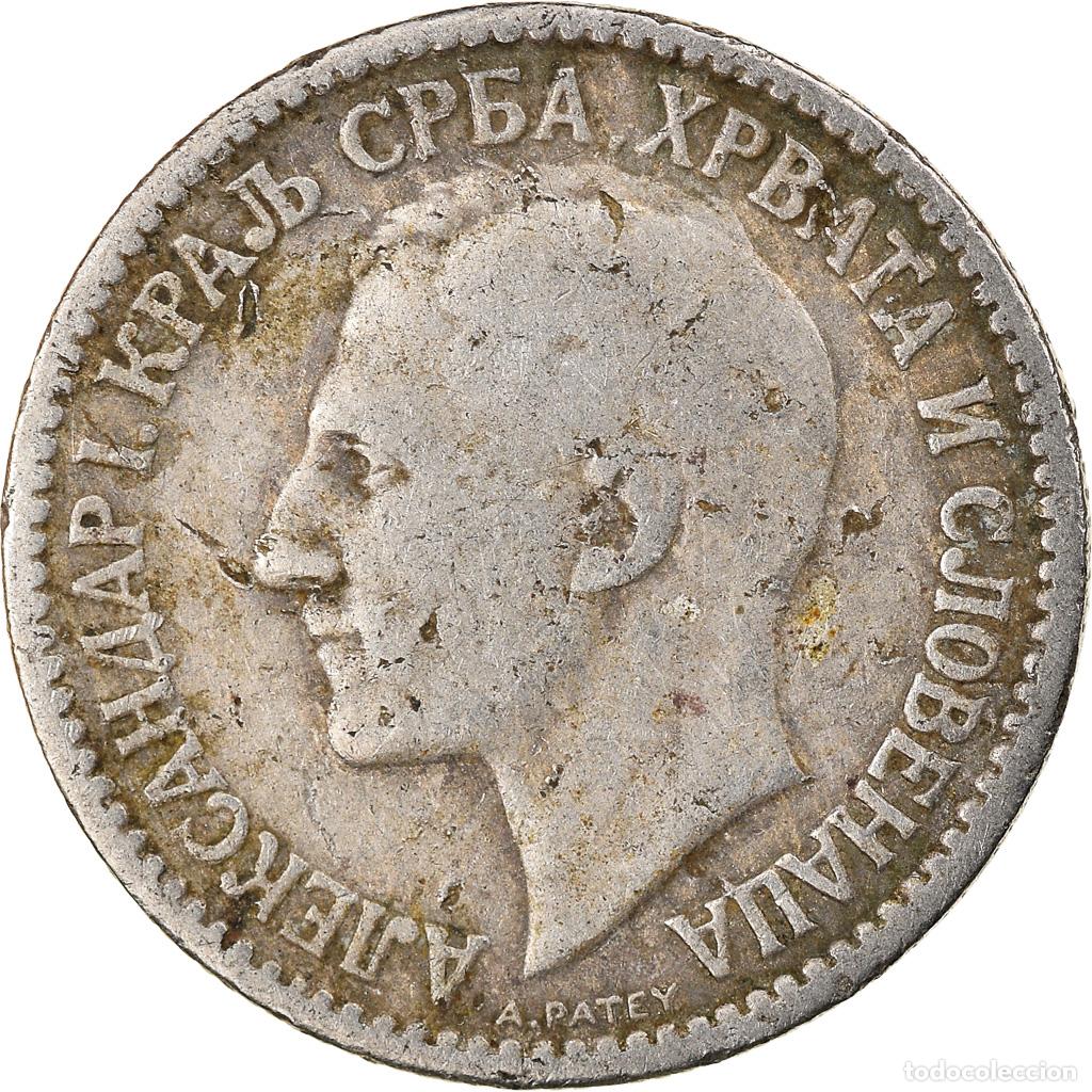 Monedas antiguas de Europa: [#919204] Moneda, Yugoslavia, Alexander I, 50 Para, 1925, BC+, N&iacute;quel - bronce, KM:4