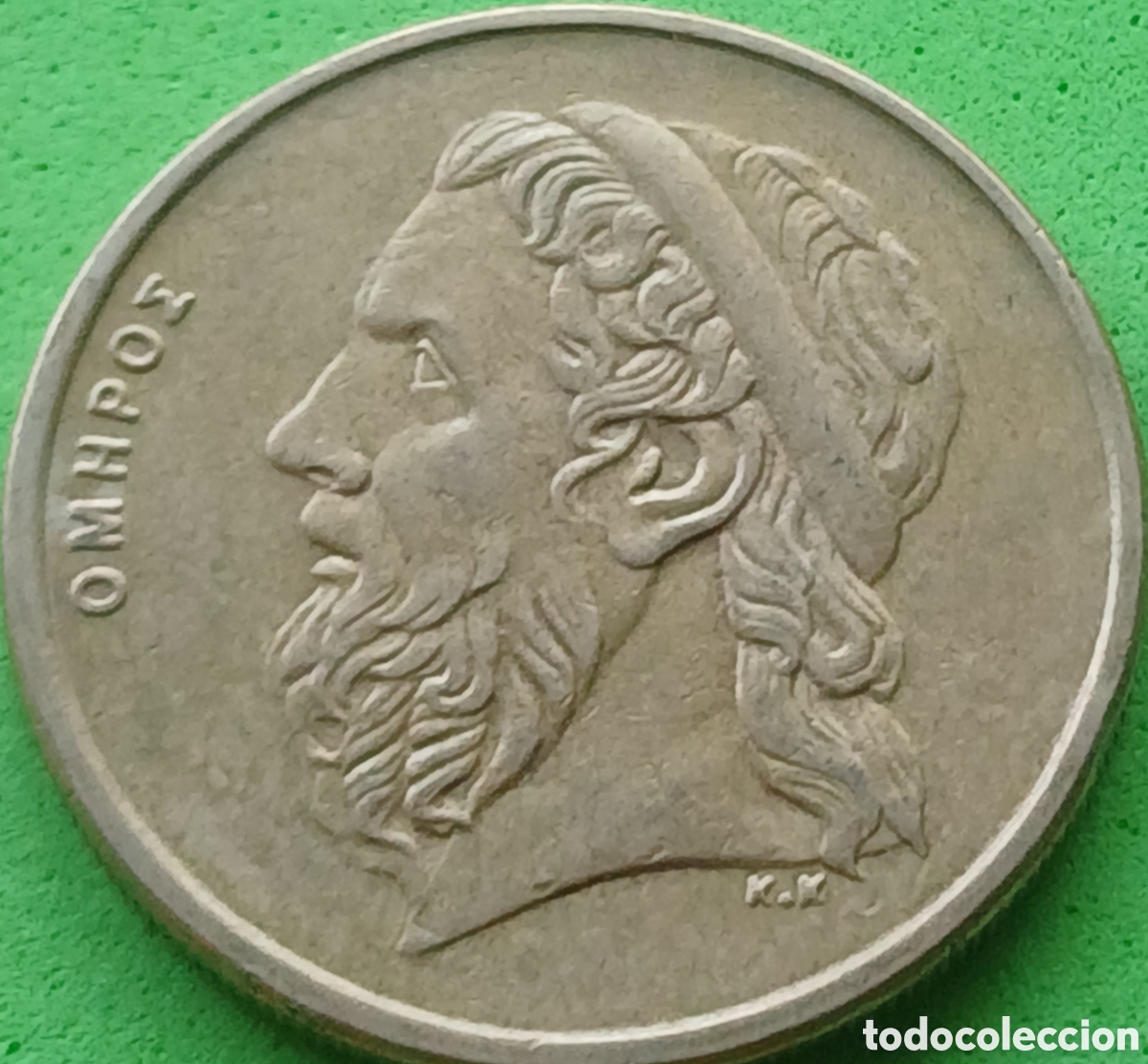 Monedas antiguas de Europa: Grecia 50 dracmas 1988 km#147