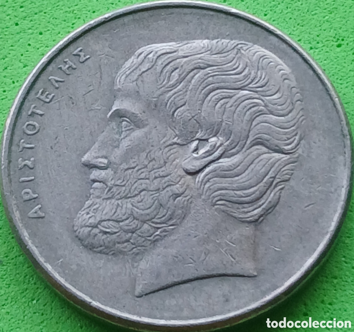 Monedas antiguas de Europa: Grecia 5 dracmas 1976 km#118