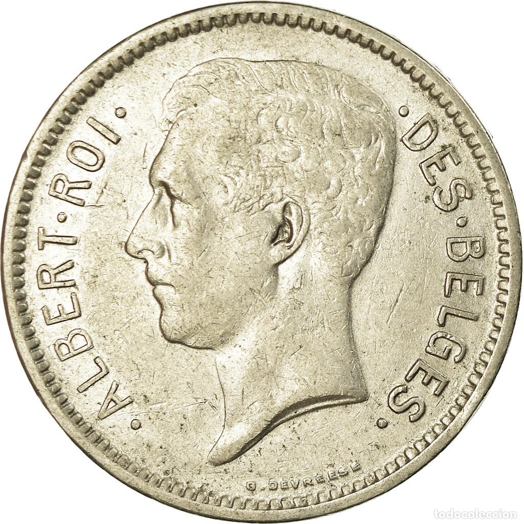 Monedas antiguas de Europa: [#319579] Moneda, B&eacute;lgica, 5 Francs, 5 Frank, 1931, MBC, N&iacute;quel, KM:97.1