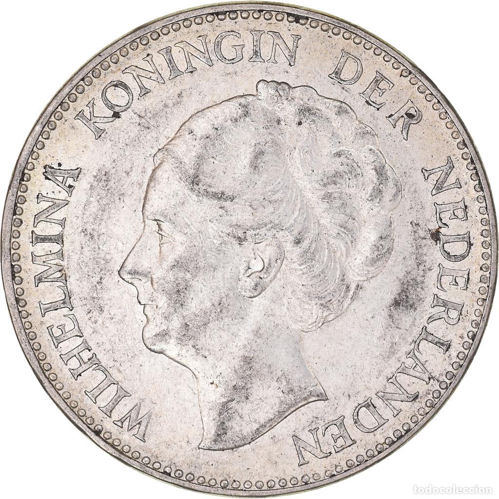 Monedas antiguas de Europa: [#1060270] Moneda, Pa&iacute;ses Bajos, Wilhelmina I, Gulden, 1939, Utrecht, MBC+, Plata