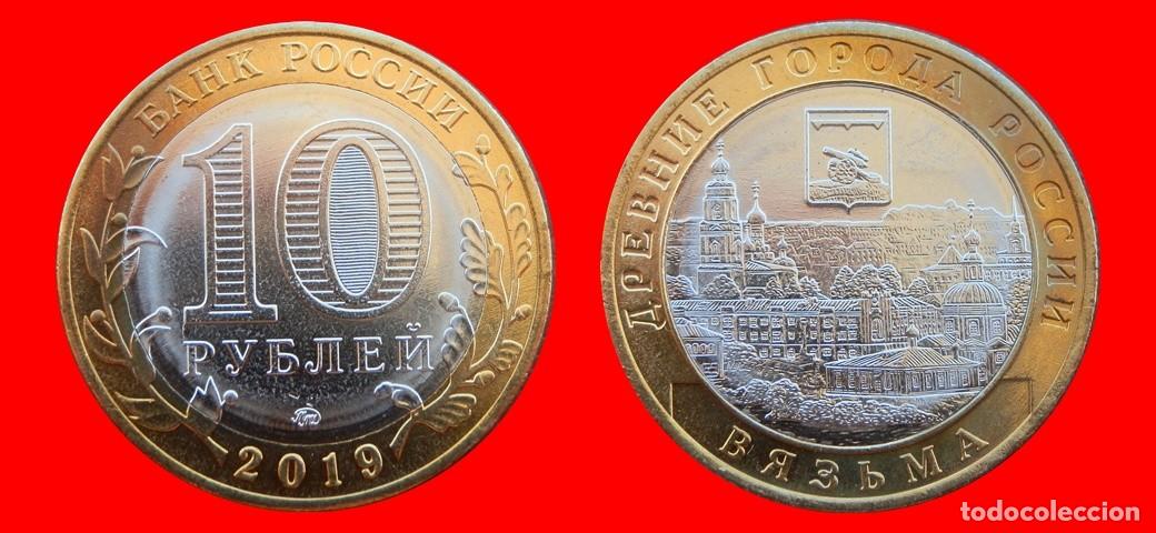 Monedas antiguas de Europa: 10 RUBLOS 2019 SIN CIRCULAR RUSIA-9601SC