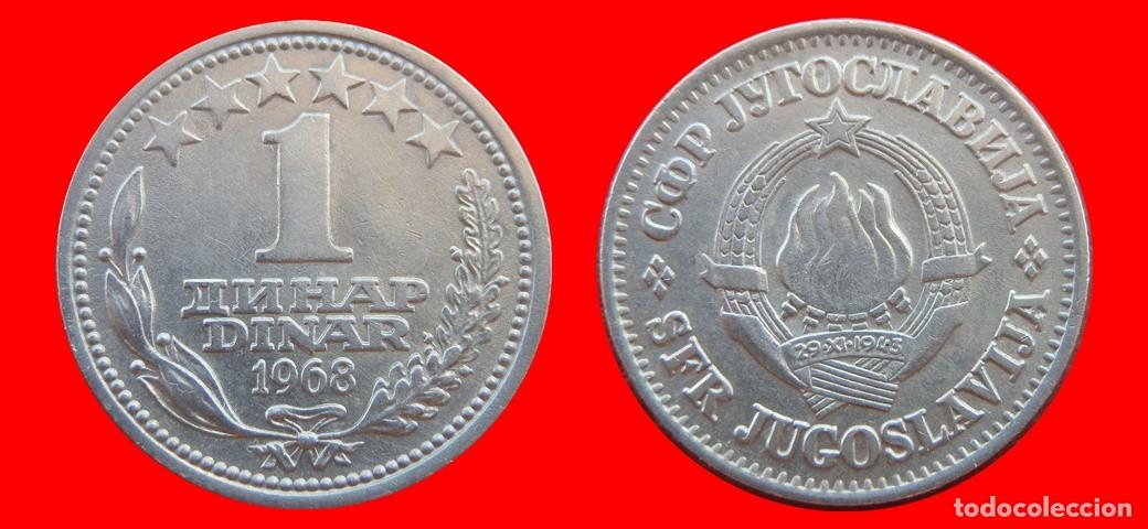 Monedas antiguas de Europa: 1 DINAR 1968 YUGOSLAVIA-154250