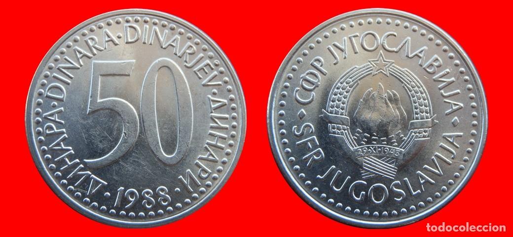 Monedas antiguas de Europa: 50 DINARES 1988 YUGOSLAVIA-154254