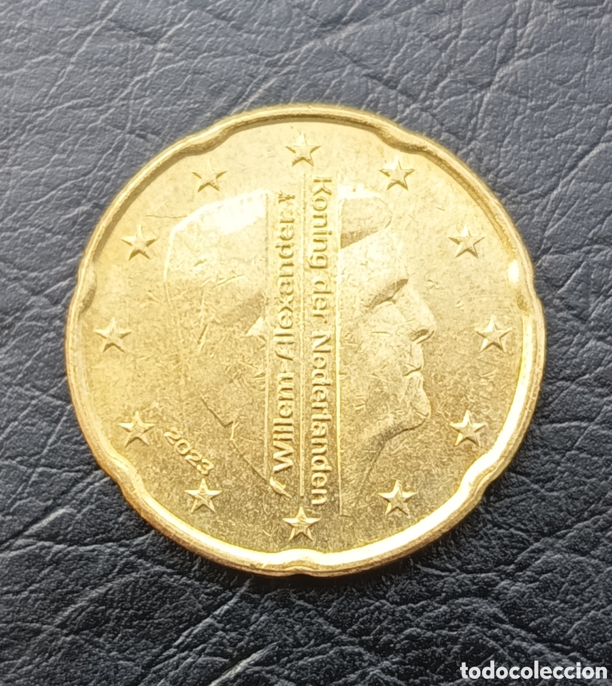 Moedas antigas da Europa: Moneda 20 C&eacute;ntimos Pa&iacute;ses Bajos 2023