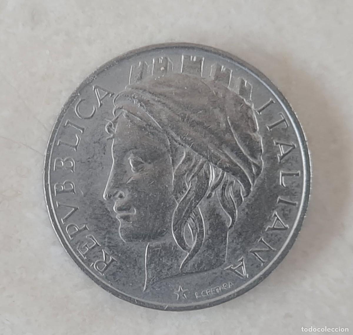Monedas antiguas de Europa: Moneda 50 liras Italia 1998