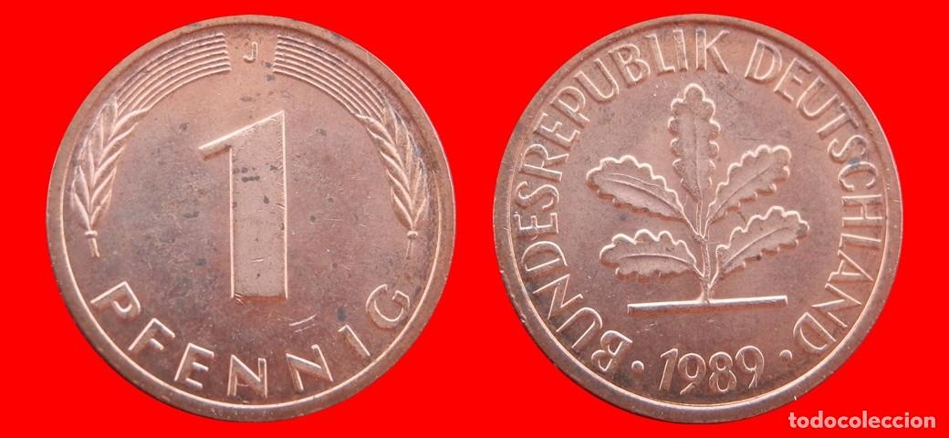 Monedas antiguas de Europa: 1 PFENNIG 1989-J BRD ALEMANIA-154282