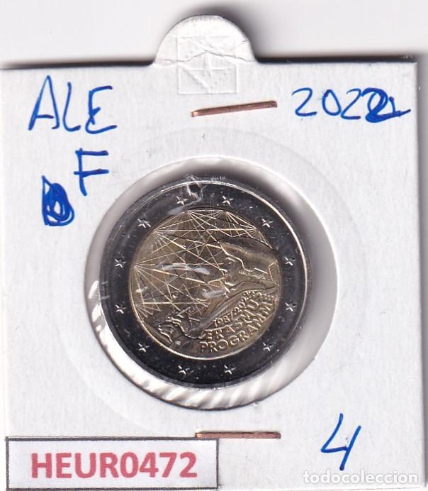 Monedas antiguas de Europa: HEUR0472 MONEDA ALEMANIA 2 EUROS 2022 Letra F (Programa Erasmus)