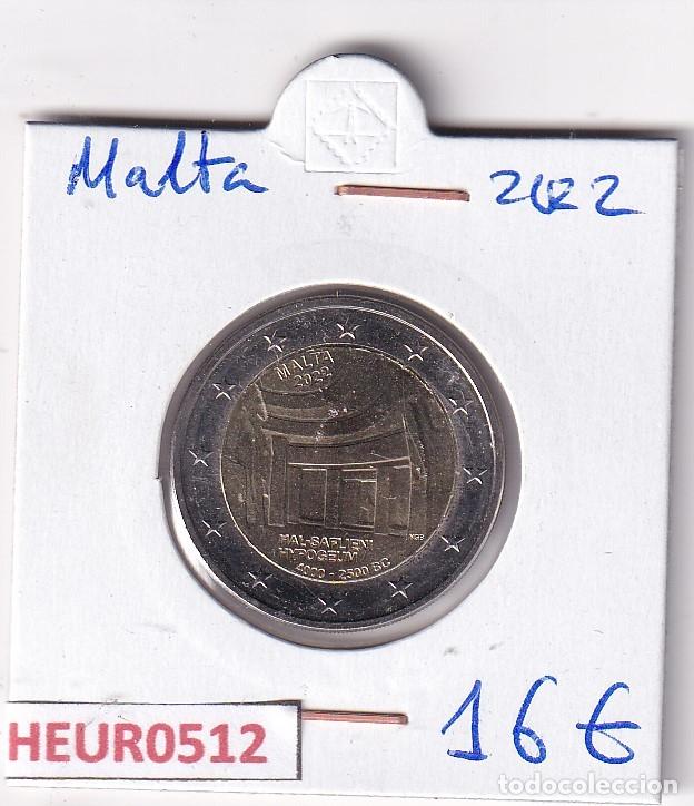 Monedas antiguas de Europa: HEUR0512 MONEDA MALTA 2 EUROS 2022 (Ciudad Saflieni)