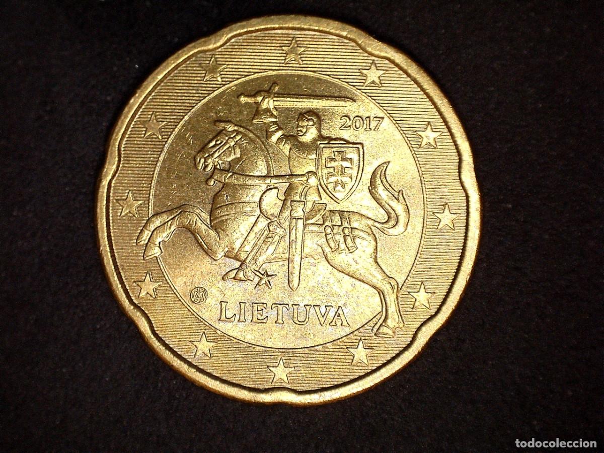 Monedas antiguas de Europa: 20 CENTIMOS LITUANIA 2017 EURO CENTIMO CENT CIRCULADA - MONEDAS USADAS CENTS EUROS LIETUVA