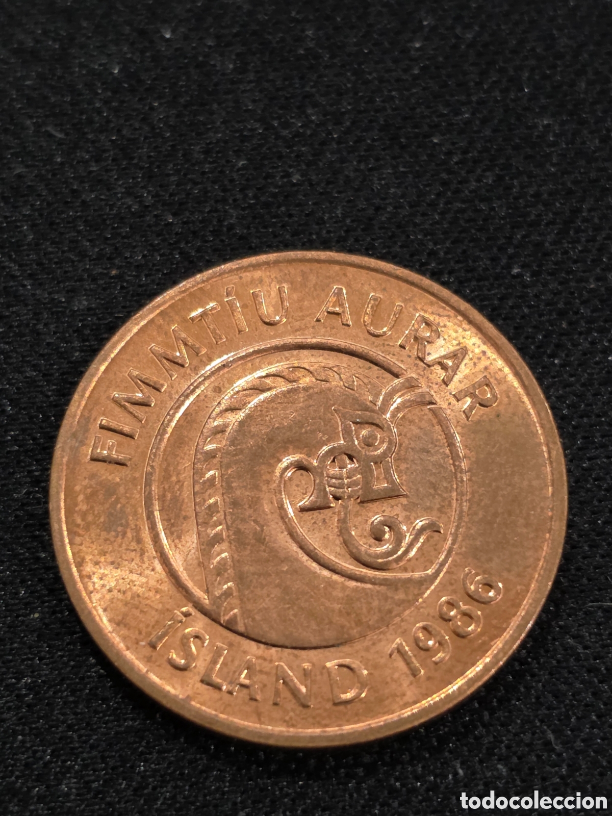 Monedas antiguas de Europa: 50 Aurar Islandia 1986 SC - PEDIDO M&Iacute;NIMO 5&euro;