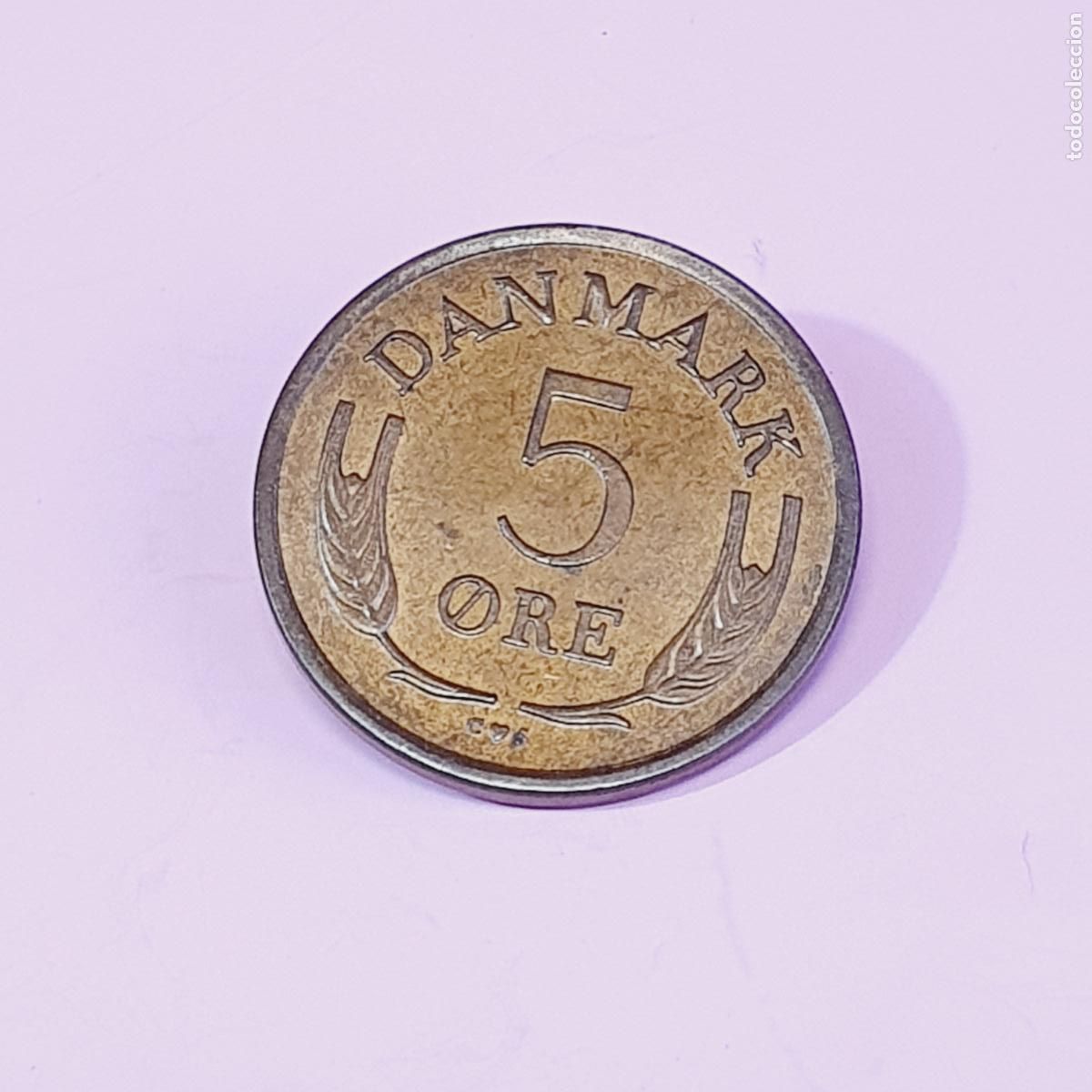 Monedas antiguas de Europa: MONEDA-DINAMARCA-5 ORE-FEDERICO IX-1964-24 MM.D-BUEN ESTADO-VER FOTOGRAF&Iacute;AS.