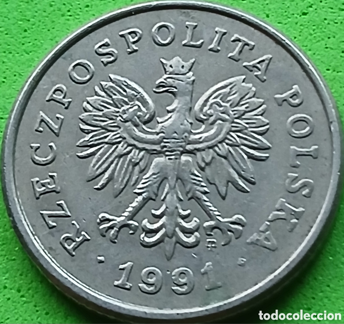 Monedas antiguas de Europa: Polonia 50 groszy 1991 Y#281