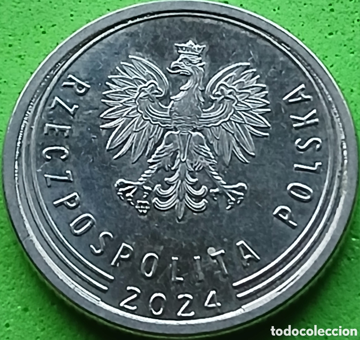 Monedas antiguas de Europa: Polonia 50 groszy 2024 UC#9