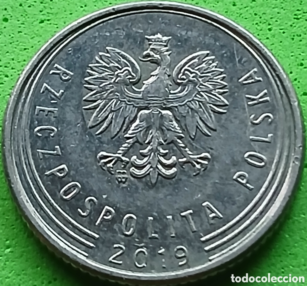 Monedas antiguas de Europa: Polonia 20 groszy 2019 Y#972 no magn&eacute;tica