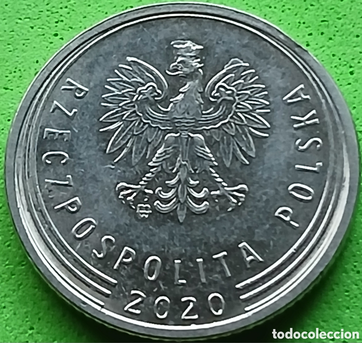 Monedas antiguas de Europa: Polonia 20 groszy 2020 UC#7