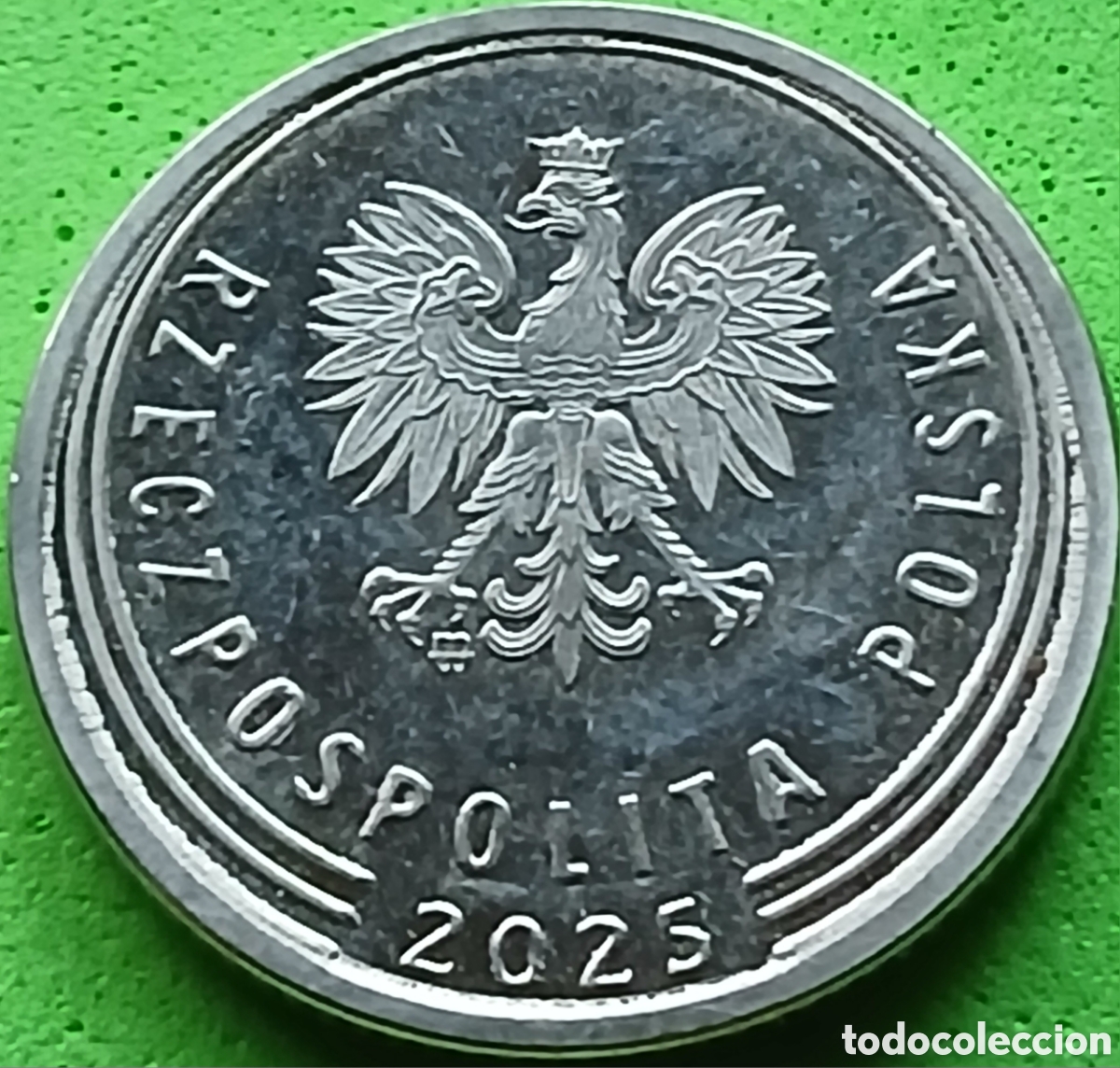 Monedas antiguas de Europa: Polonia 20 groszy 2025 UC#7