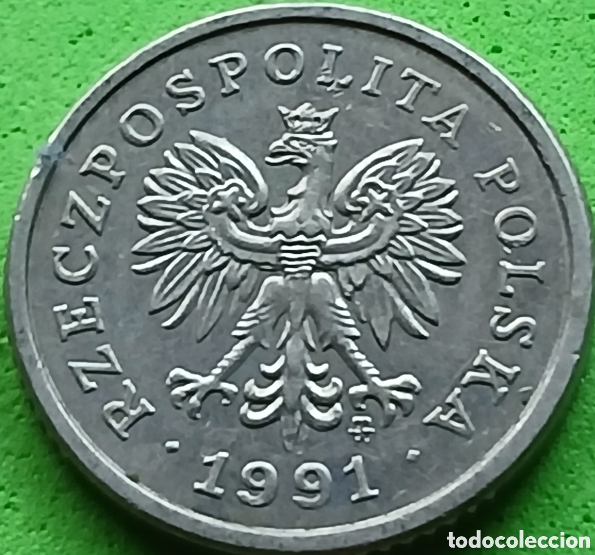 Monedas antiguas de Europa: Polonia 10 groszy 1991 Y#279