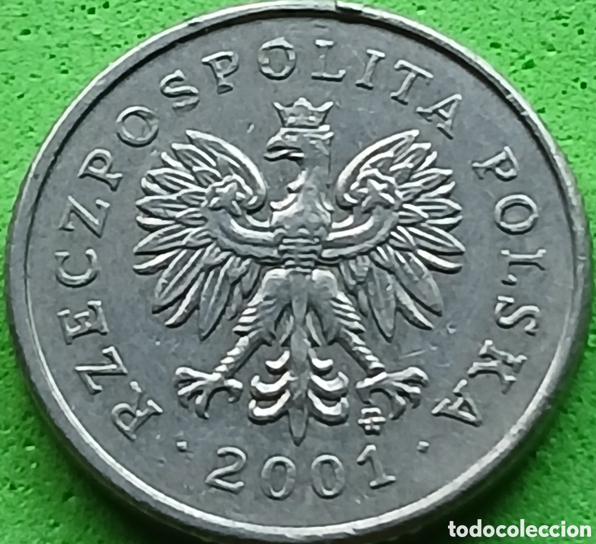 Monedas antiguas de Europa: Polonia 10 groszy 2001 Y#279