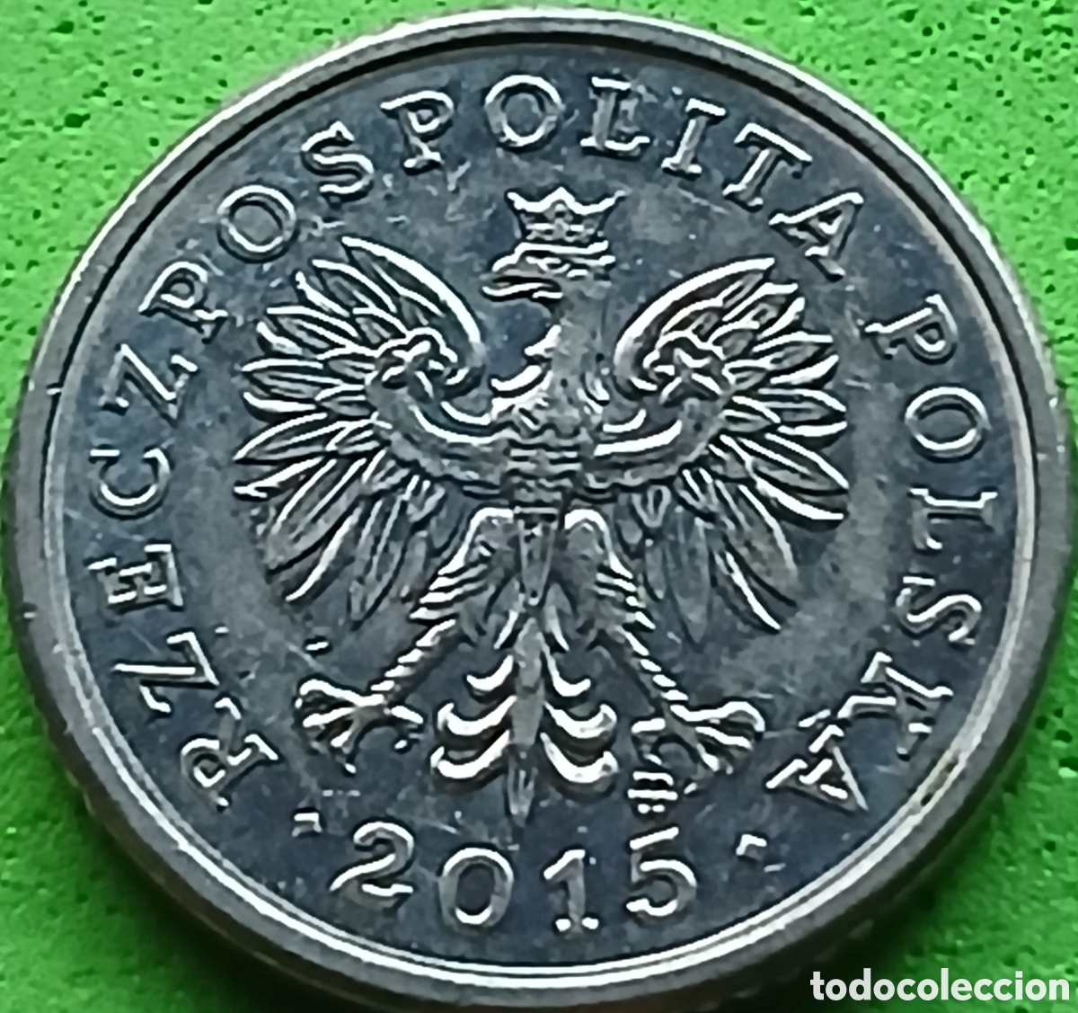 Monedas antiguas de Europa: Polonia 10 groszy 2015 Y#279