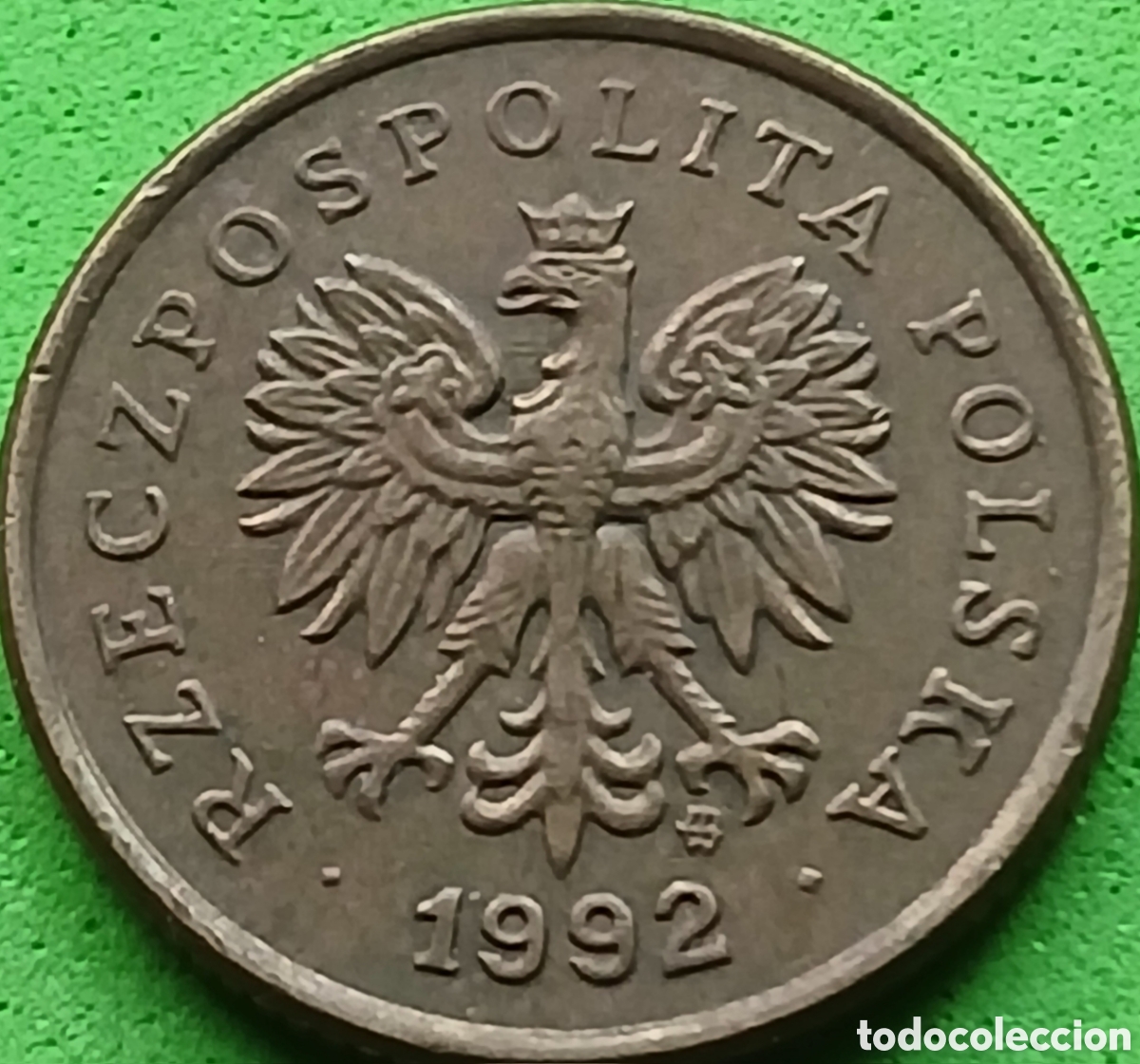 Monedas antiguas de Europa: Polonia 5 groszy 1992 Y#278