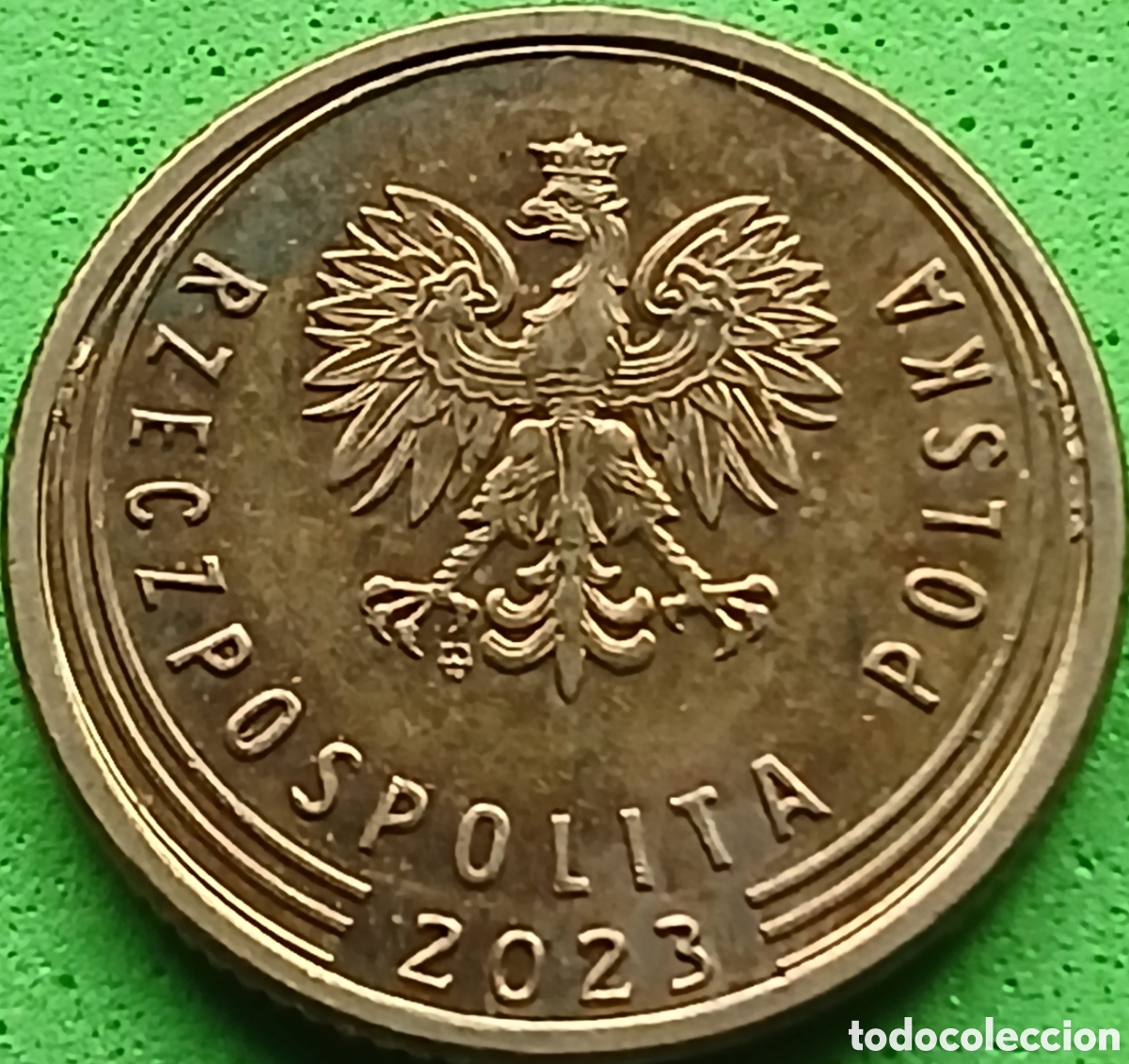 Monedas antiguas de Europa: Polonia 5 groszy 2023 UC#6