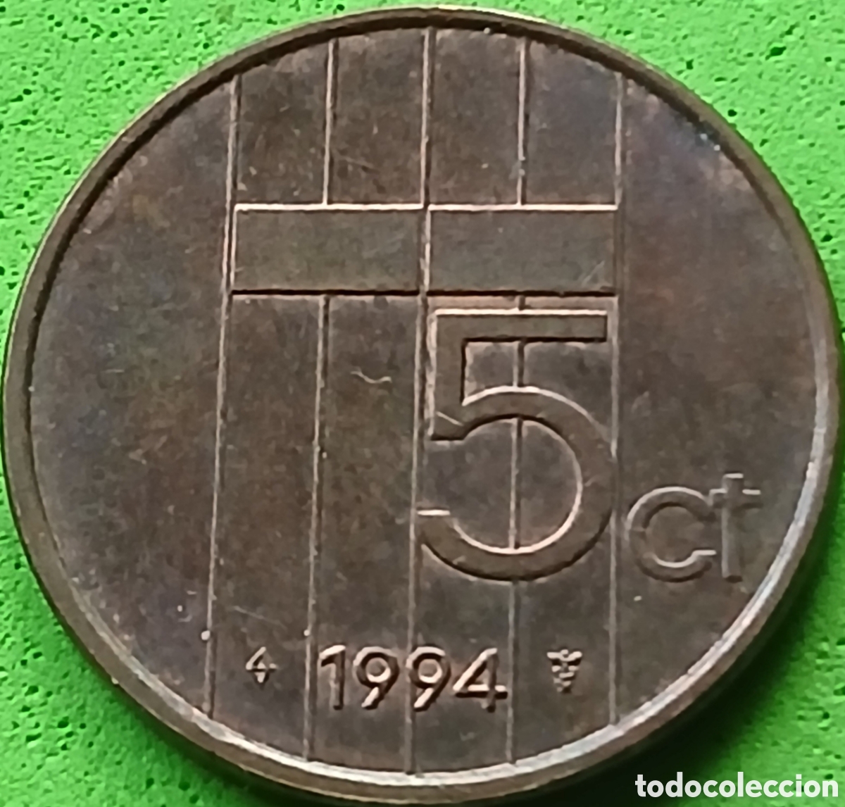 Monedas antiguas de Europa: Pa&iacute;ses Bajos 5 cent 1994 km#202