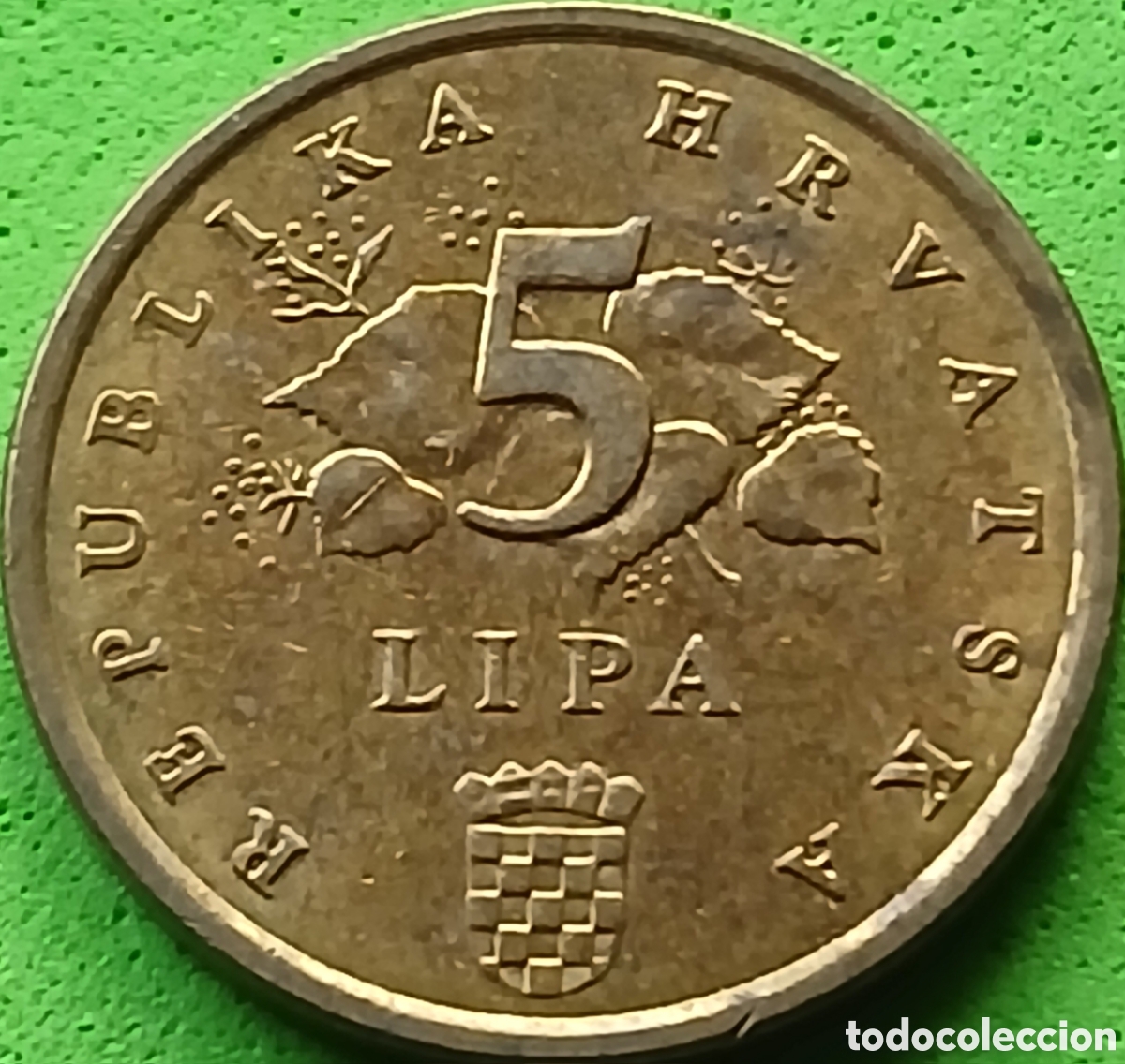 Monedas antiguas de Europa: Croacia 5 lipa 2011 km#5