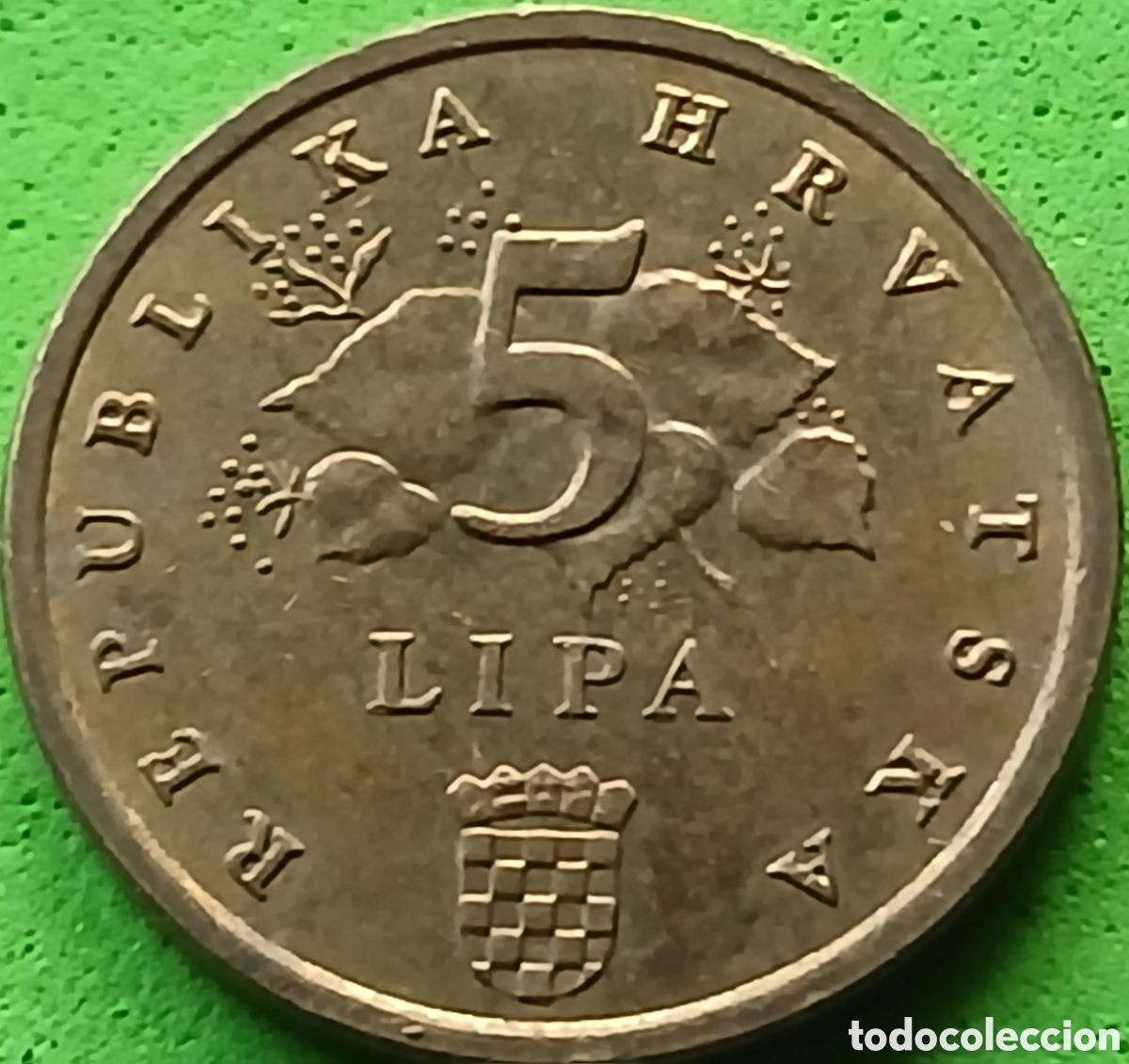 Monedas antiguas de Europa: Croacia 5 lipa 2009 km#5