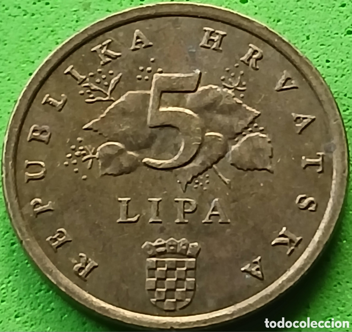 Monedas antiguas de Europa: Croacia 5 lipa 2007 km#5