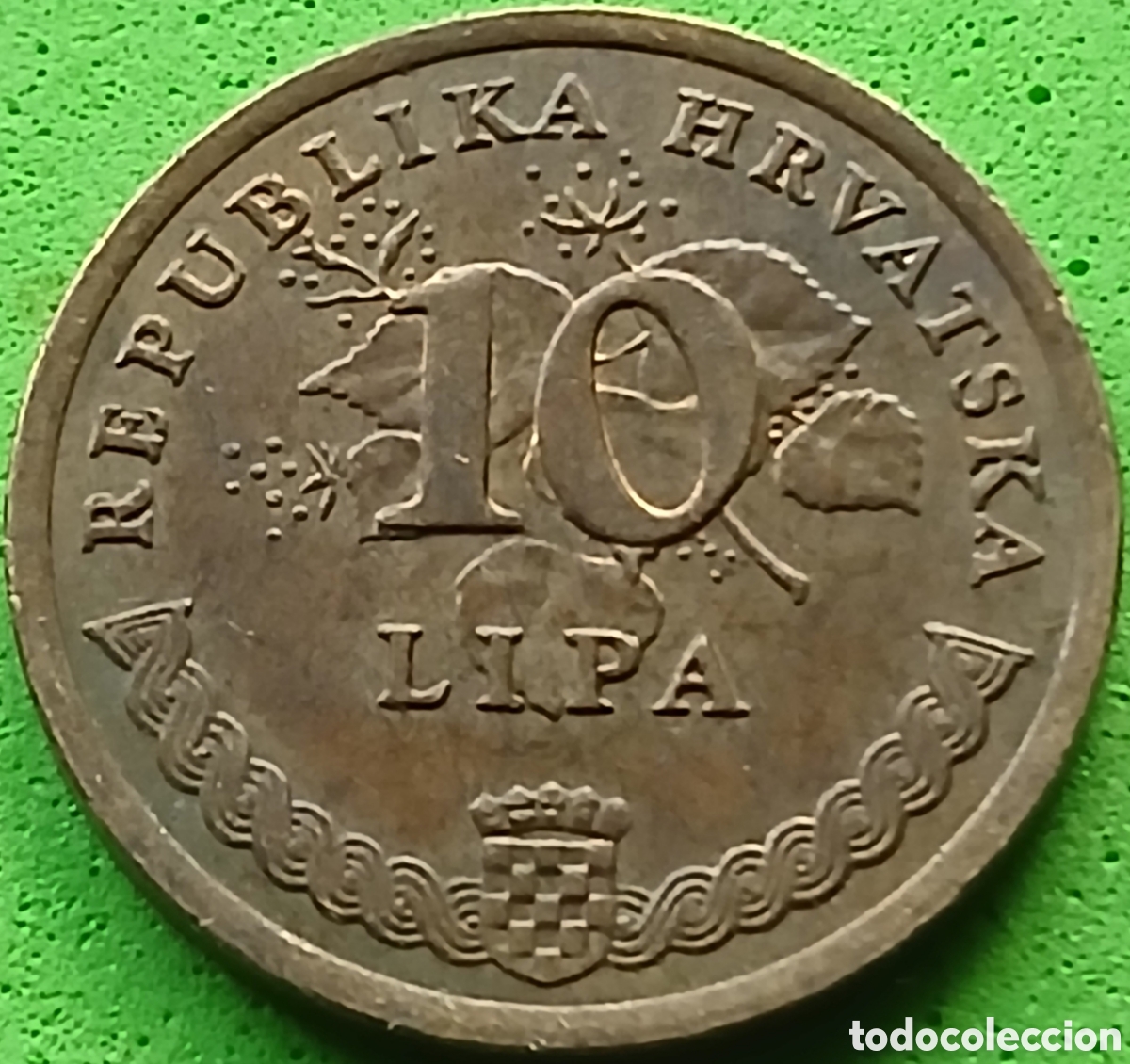Monedas antiguas de Europa: Croacia 10 lipa 2001 km#6