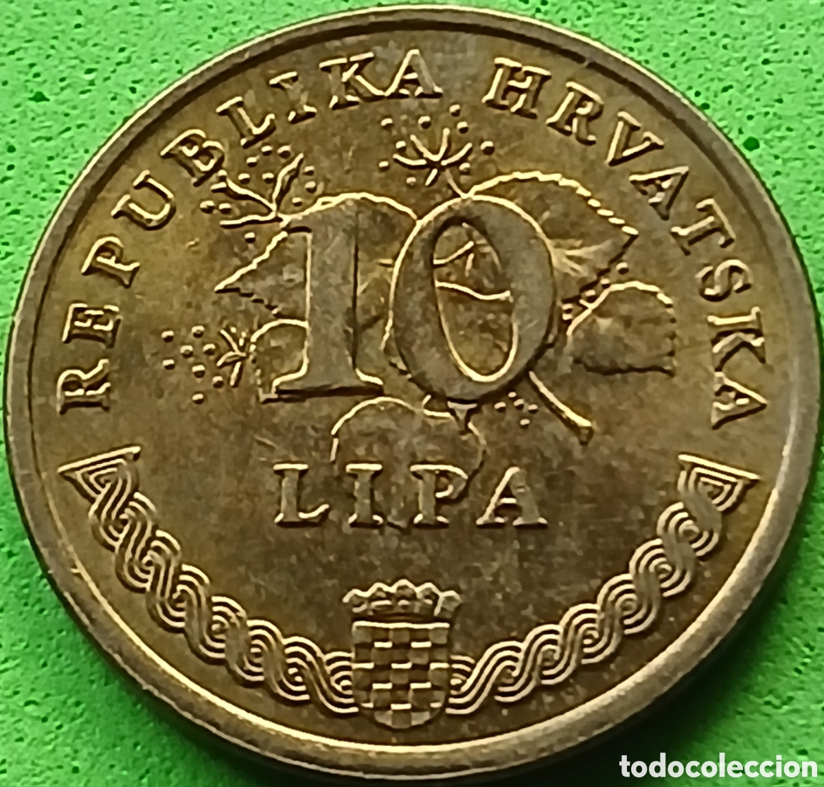 Monedas antiguas de Europa: Croacia 10 lipa 2003 km#6
