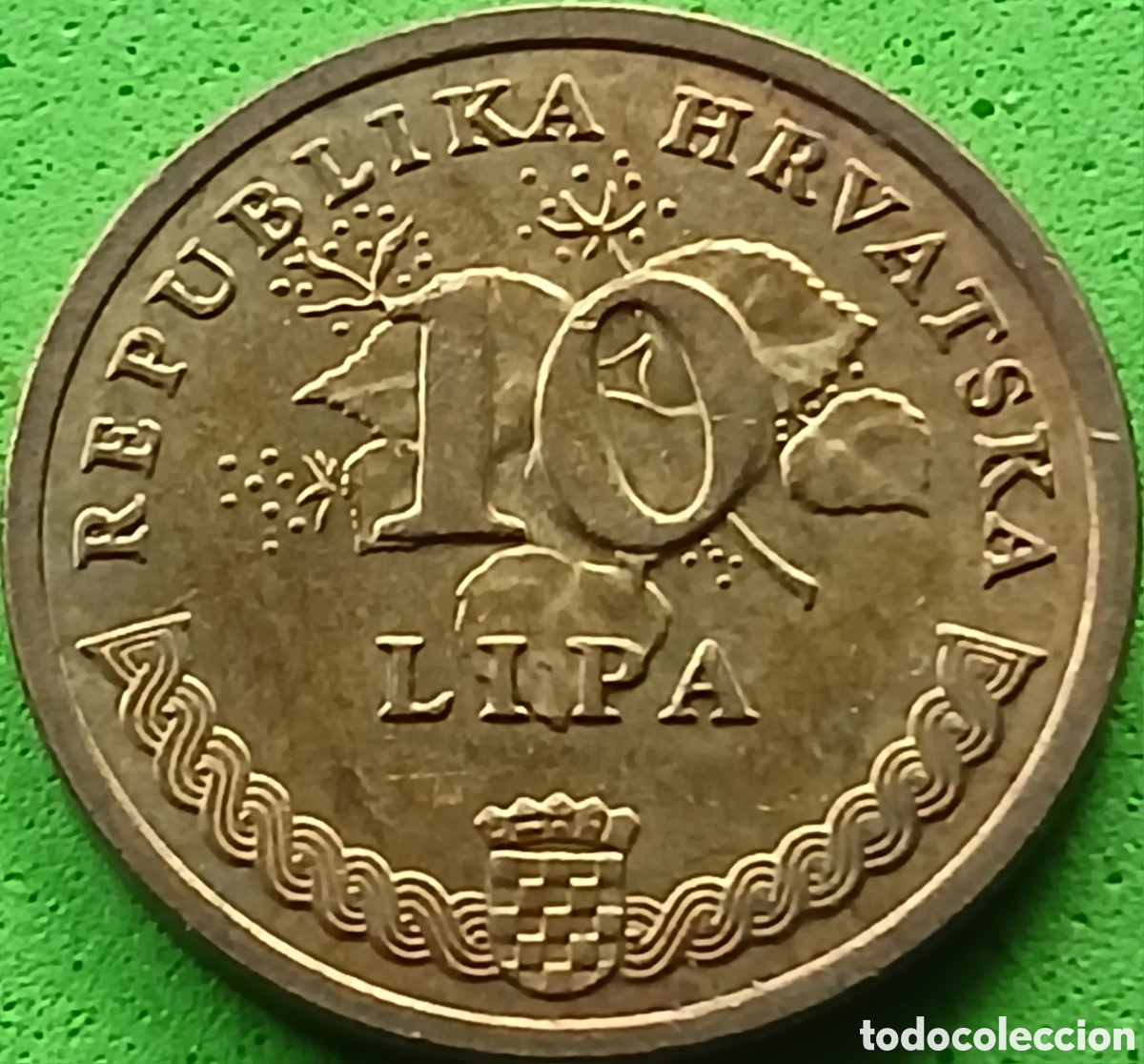 Monedas antiguas de Europa: Croacia 10 lipa 2009 km#6