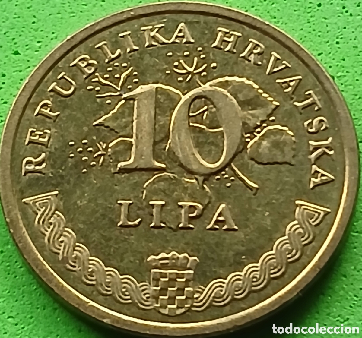 Monedas antiguas de Europa: Croacia 10 lipa 2011 km#6