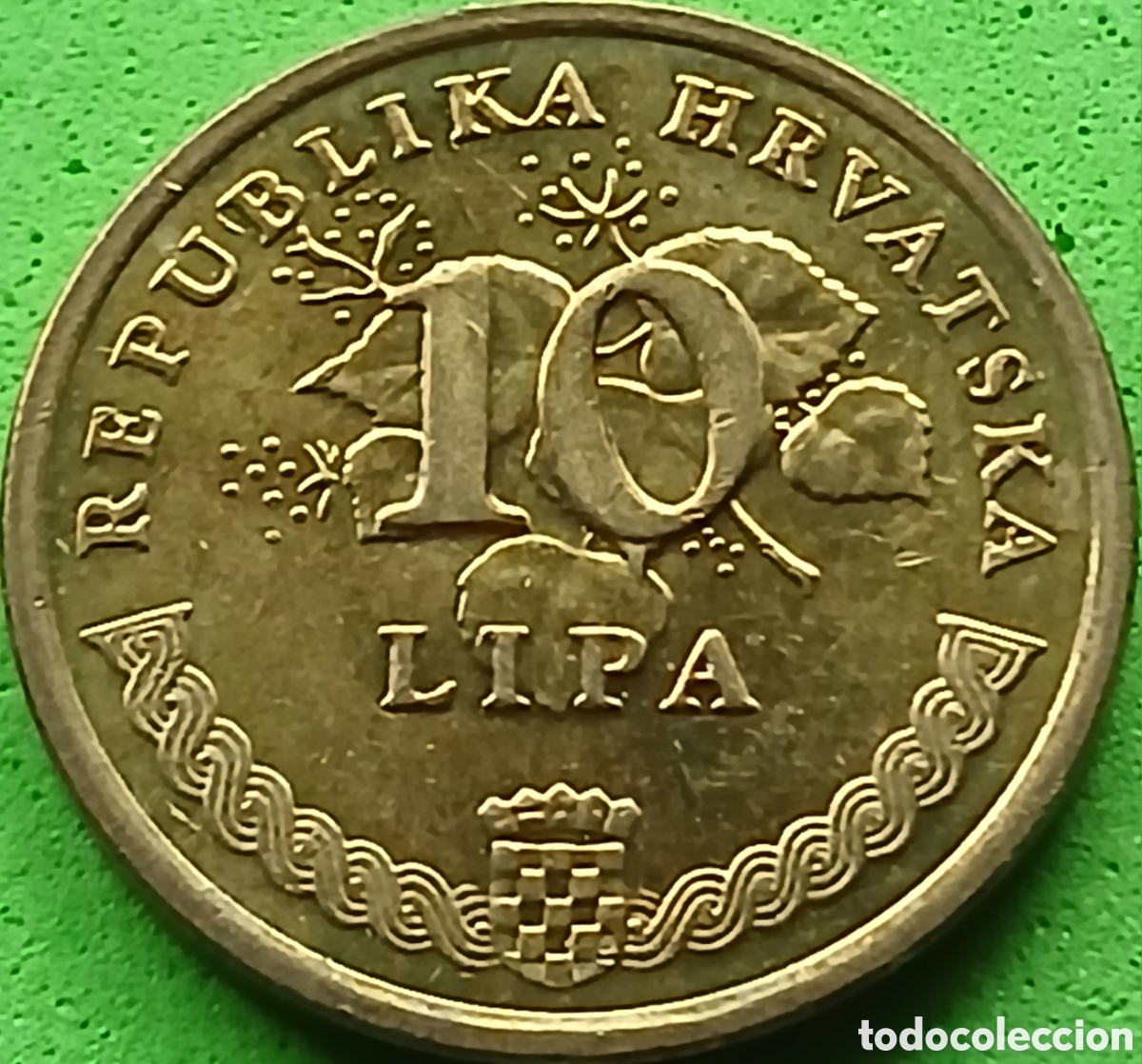 Monedas antiguas de Europa: Croacia 10 lipa 2013 km#6