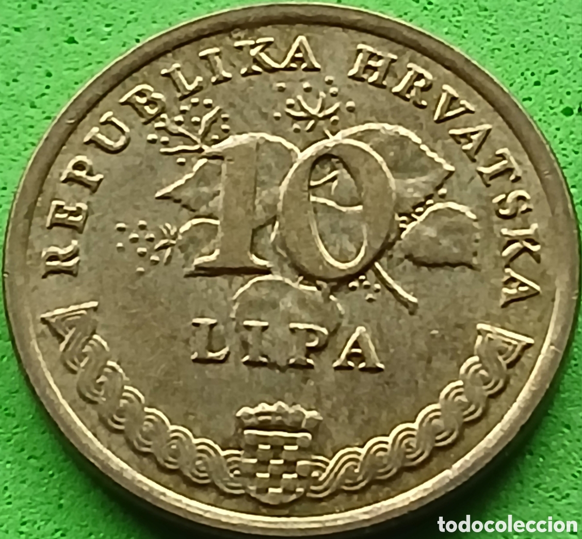 Monedas antiguas de Europa: Croacia 10 lipa 2017 km#6