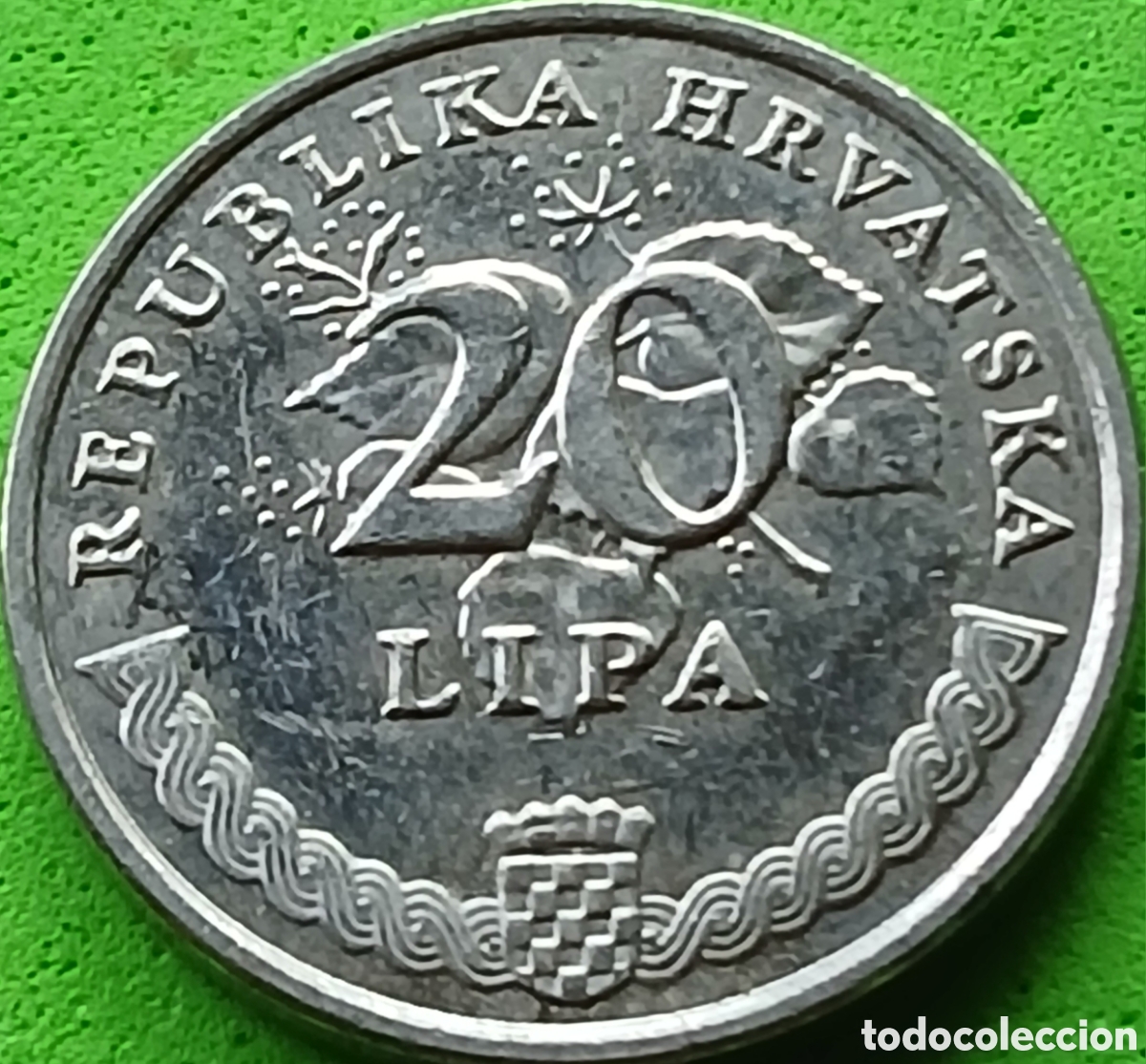 Monedas antiguas de Europa: Croacia 20 lipa 2011 km#7