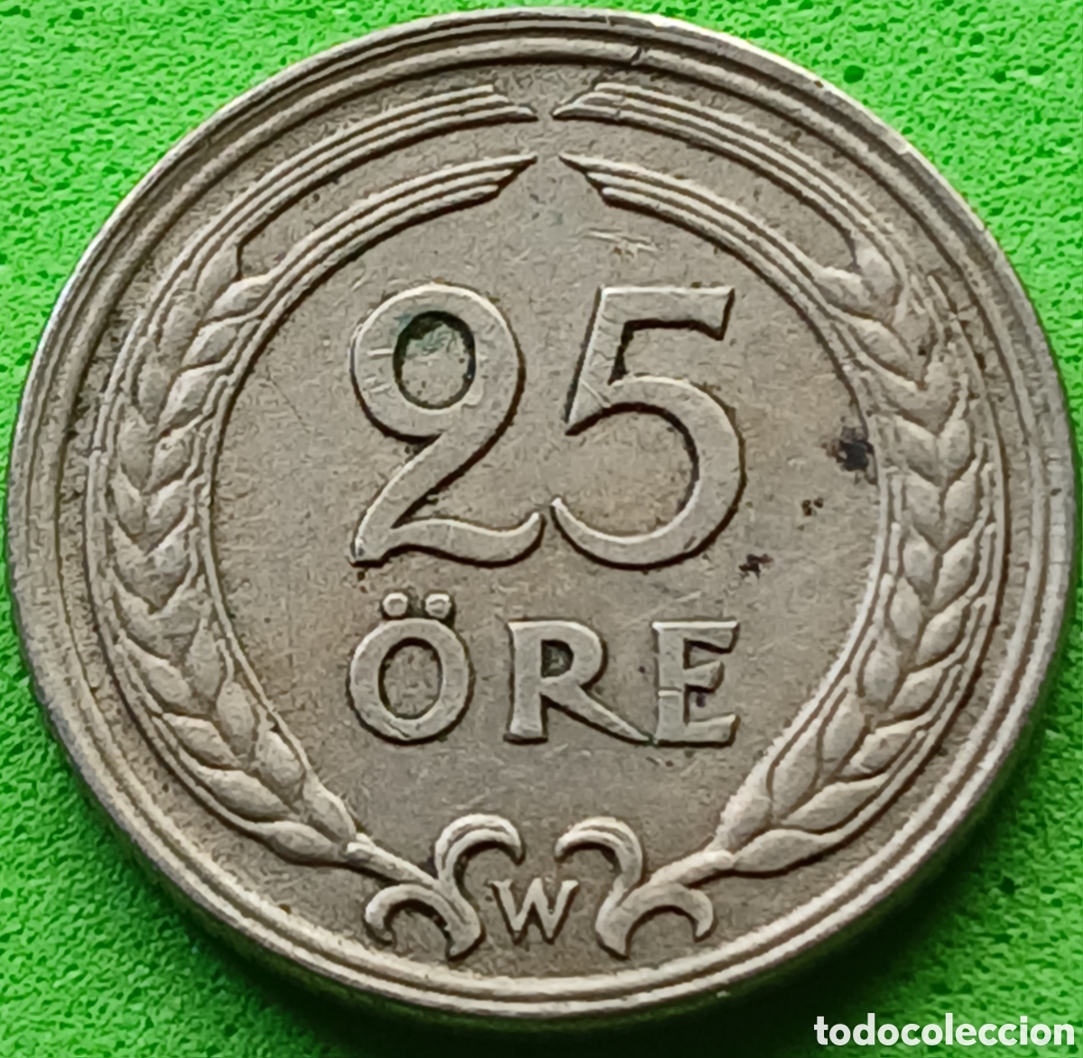 Monedas antiguas de Europa: Suecia 25 ore 1921 km#798