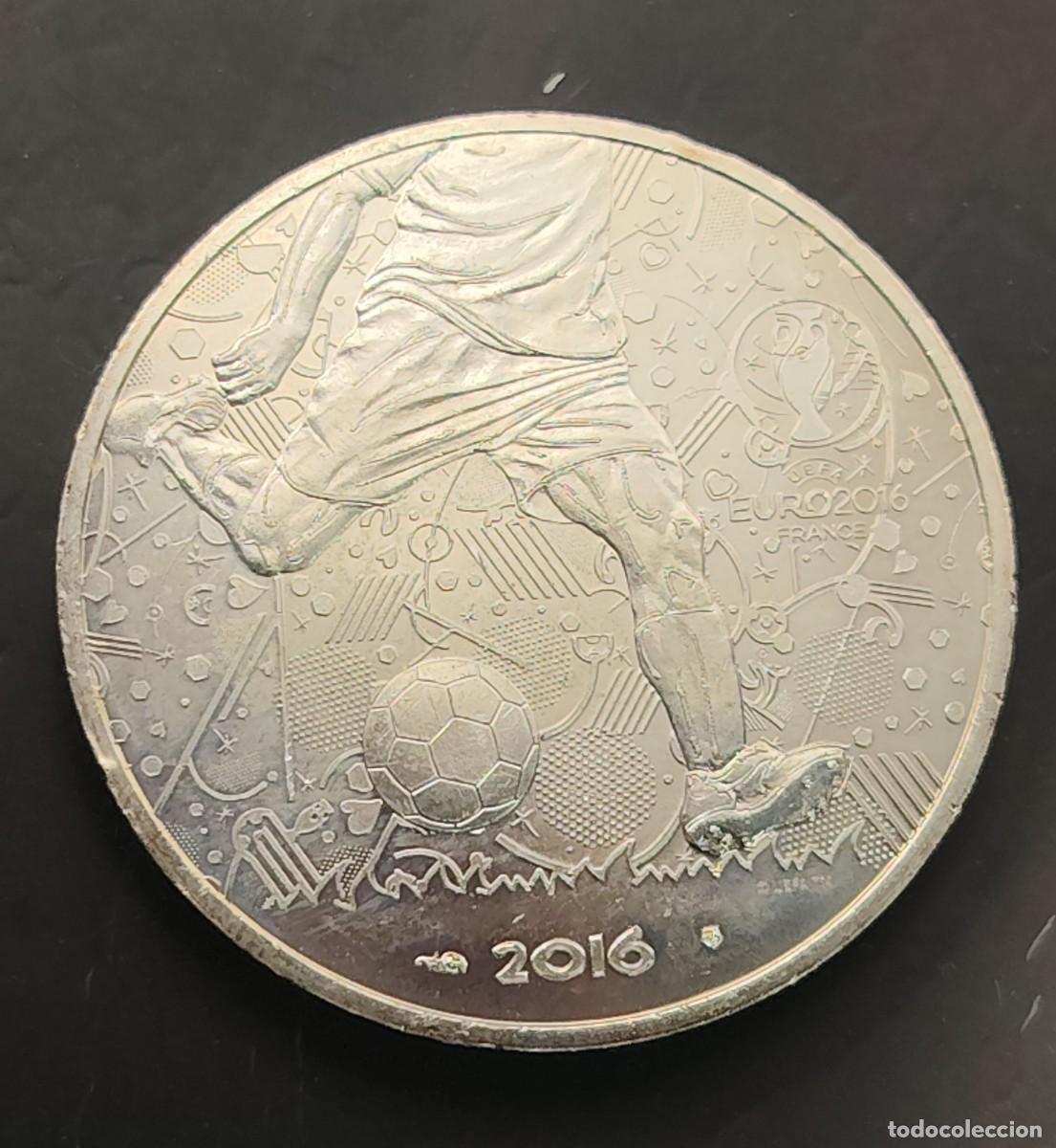 Monedas antiguas de Europa: FRANCIA A&Ntilde;O 2016 , 10 EUROS PLATA (333) &rdquo; EUROCOPA 2016 &rdquo;