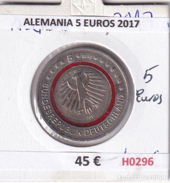 Monedas antiguas de Europa: H0296 MONEDA ALEMANIA 5 EUROS 2017