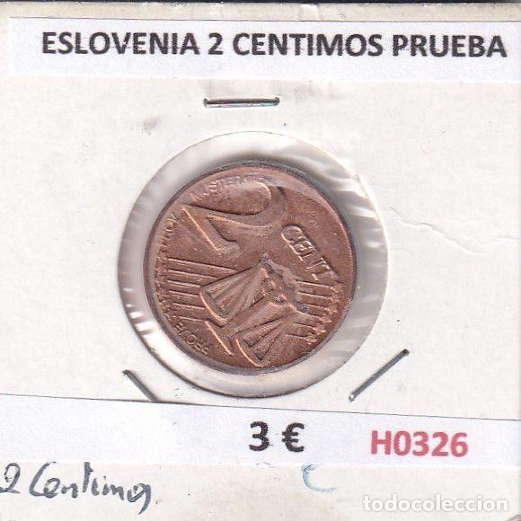 Monedas antiguas de Europa: H0326 MONEDA ESLOVENIA 2 CENTIMOS PRUEBA