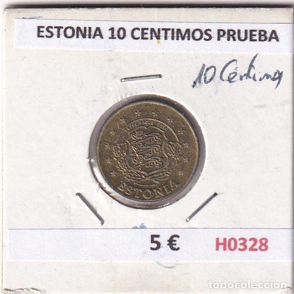 Monedas antiguas de Europa: H0328 MONEDA ESTONIA 10 CENTIMOS PRUEBA
