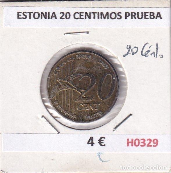 Monedas antiguas de Europa: H0329 MONEDA ESTONIA 20 CENTIMOS PRUEBA